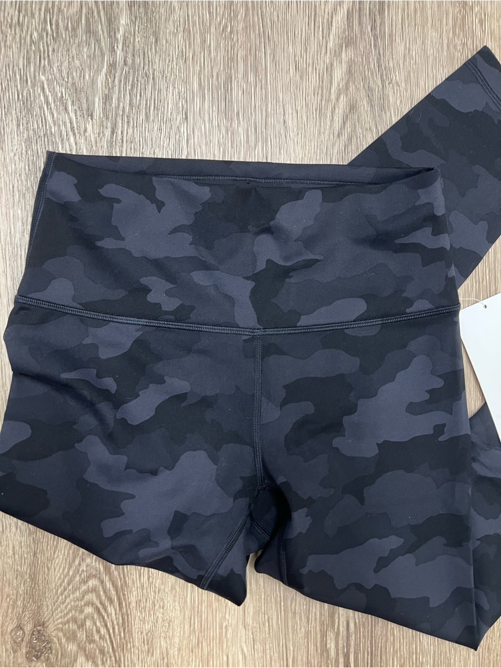 Lululemon Wunder Train High-Rise Tights NWT Camo Black Grey Size 8 25” - Picture 2 of 6